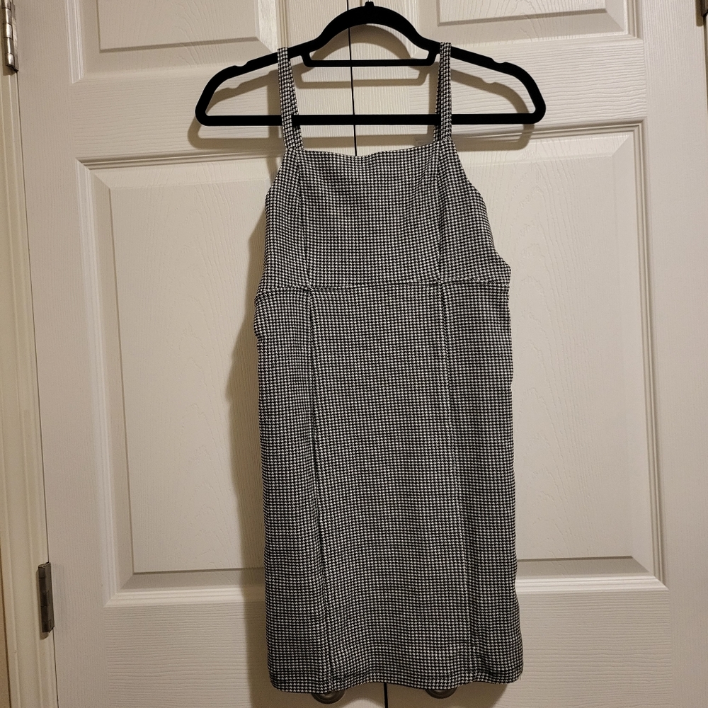 Hounds Tooth Mini Dress